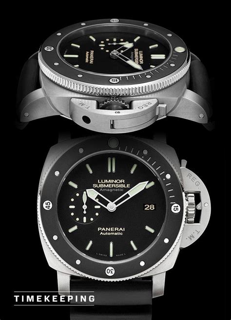 Timekeeping: Panerai Luminor Submersible 1950 Amagnetic 3 